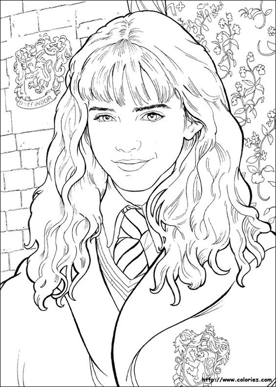 100 top idées de dessins de coloriages Harry Potter 61