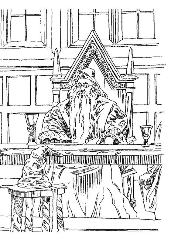 100 top idées de dessins de coloriages Harry Potter 63