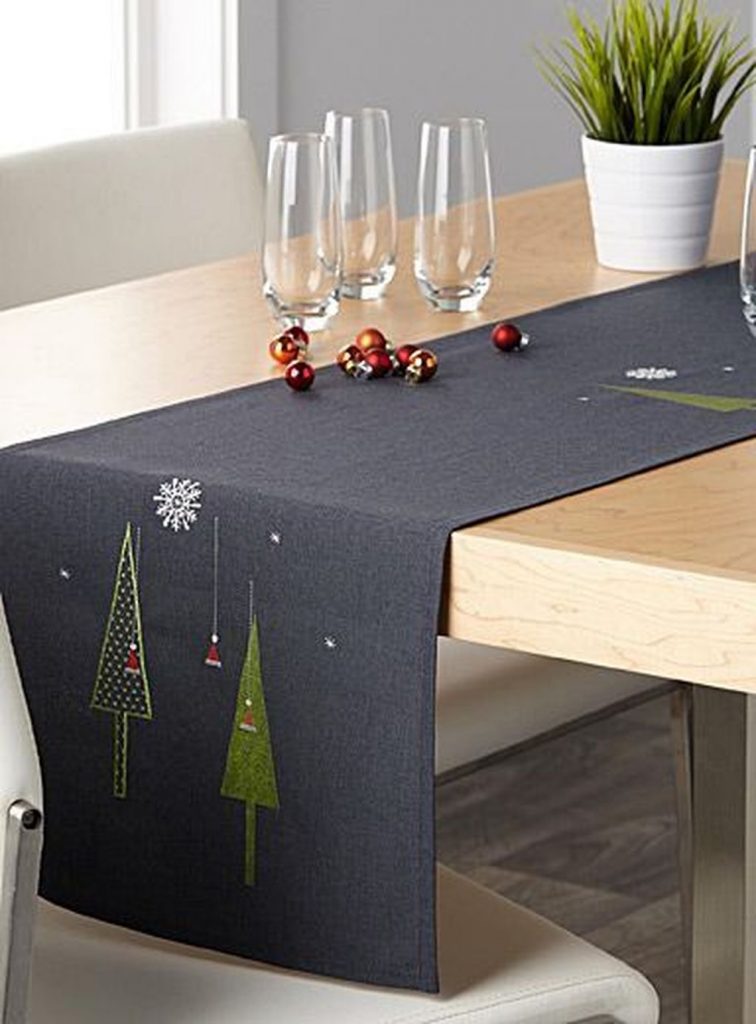 100 top idées pour décorer la table de Noël 111
