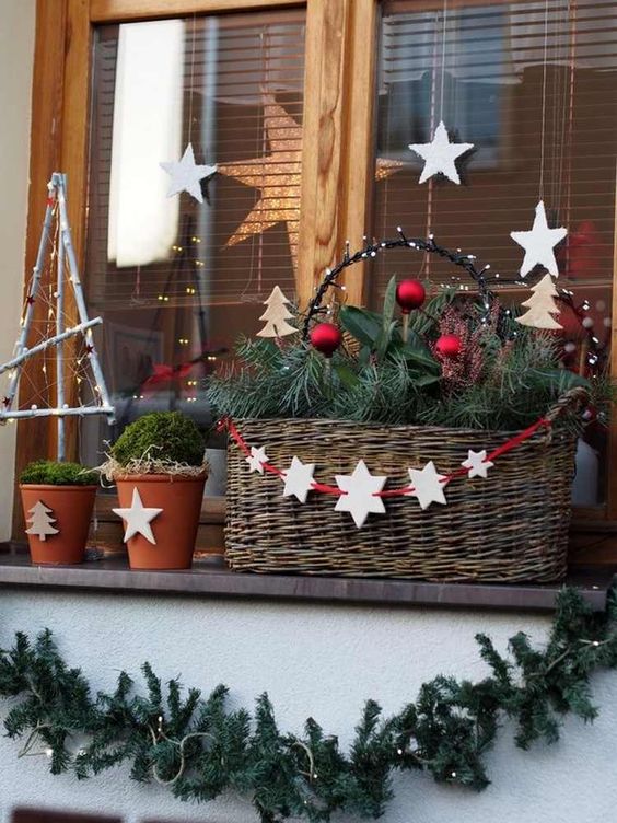 100 Décorations de Noël extérieures à faire soi-même 54