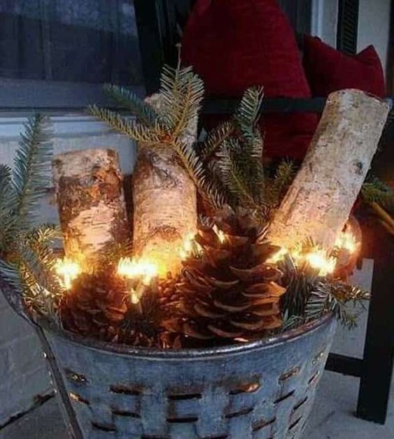 100 Décorations de Noël extérieures à faire soi-même 55