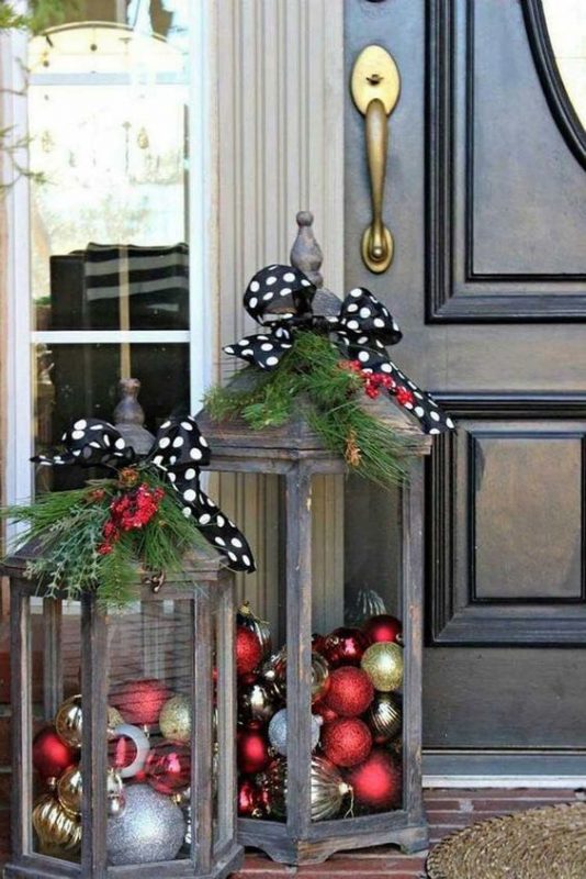 100 Décorations de Noël extérieures à faire soi-même 34