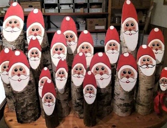 28 superbes idées de déco de Noël avec du bois 6