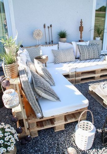 50 top idées pour décorer un balcon avec des palettes 25