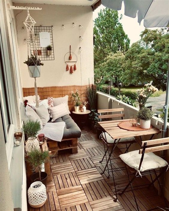 50 top idées pour décorer un balcon avec des palettes 30