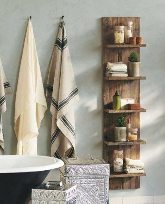 Les 38 plus belles idées de rangements de salles de bain 32