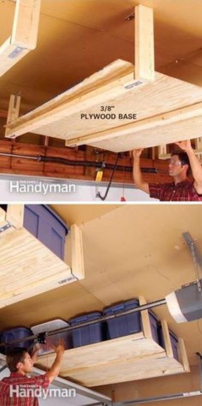 14 Super Idées de Rangement Pour le Garage.