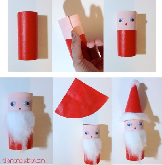 45 Décorations de Noël avec des rouleaux de papier toilette 7