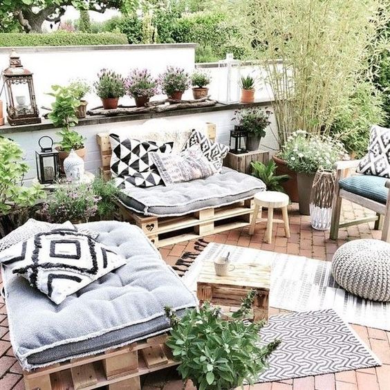 50 top idées pour décorer un balcon avec des palettes 48