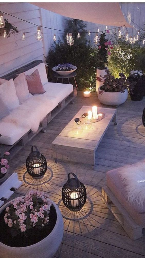 50 top idées pour décorer un balcon avec des palettes 57