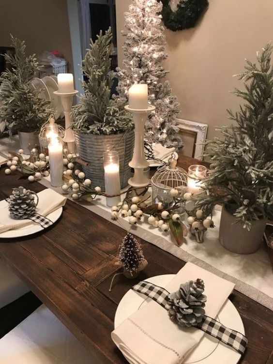 67 top idées de Décorations de Noël Rustiques 10