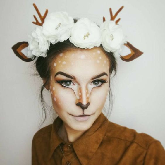 34 maquillages d'halloween féminins faciles à faire 7