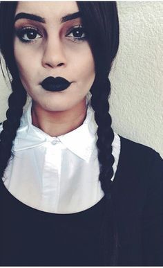 34 maquillages d'halloween féminins faciles à faire 12