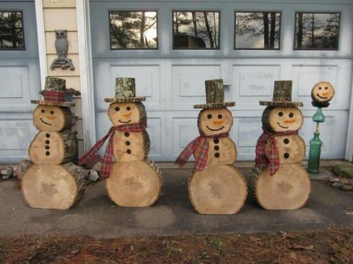 100 Déco de Noël à faire avec du bois 1