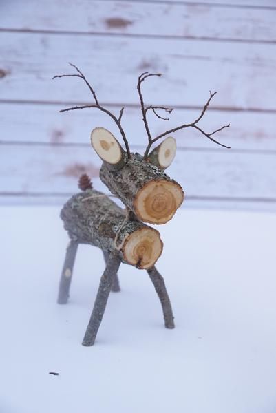 100 Déco de Noël à faire avec du bois 32