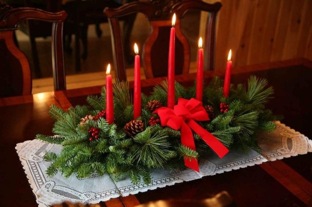 160 top idées de centres de tables de Noël ! 102