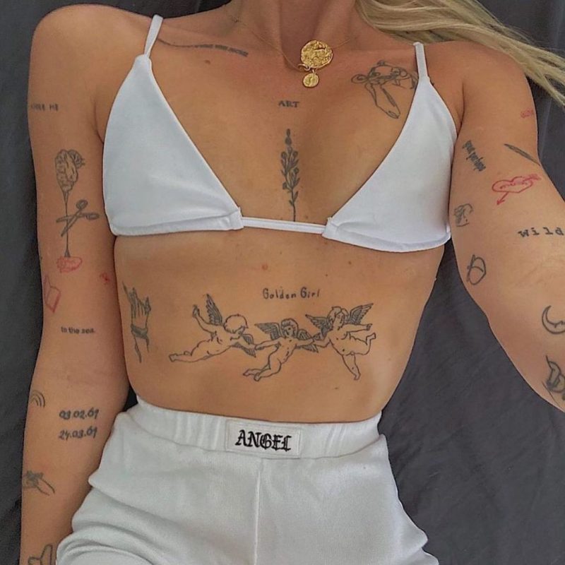 Les 100 plus beaux tatouages pour femmes 25