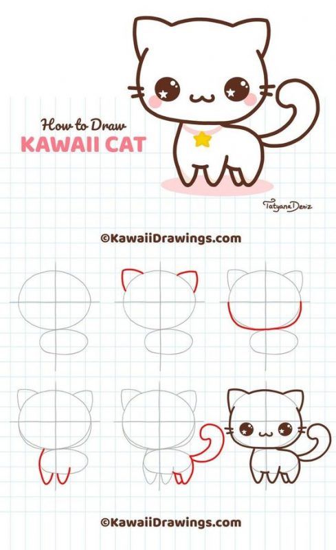 100 idées & tutos dessins kawaii étape par étape 105