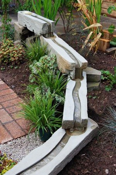 17 cascades de jardin à faire avec de la récup 12