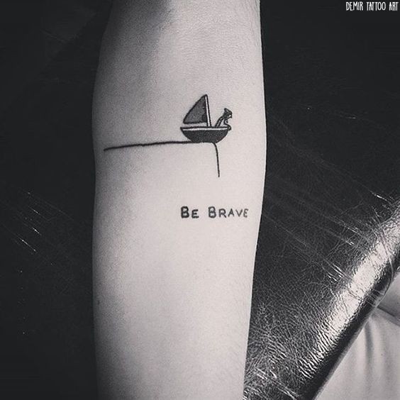 50 top idées de tatouages minimalistes simples 2