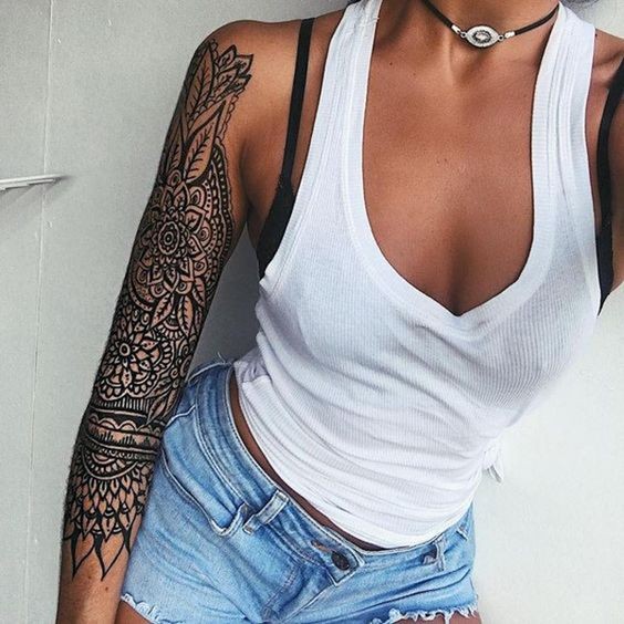 50 top idées de tatouages dentelle 24