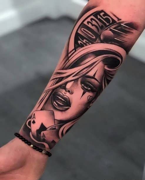 50 top idées de tatouages manchette 25