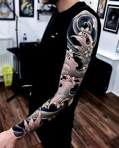 50 top idées de tatouages manchette 27