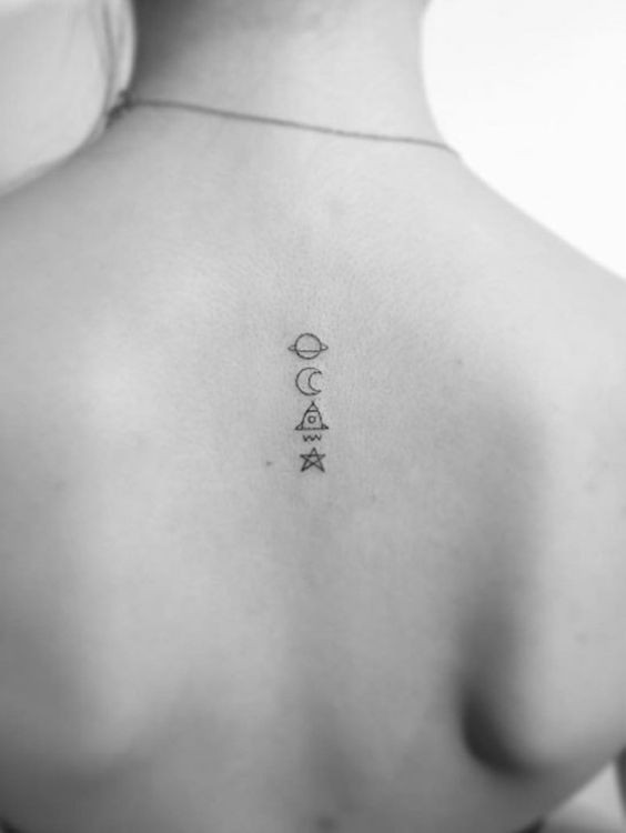 50 top idées de tatouages minimalistes simples 33