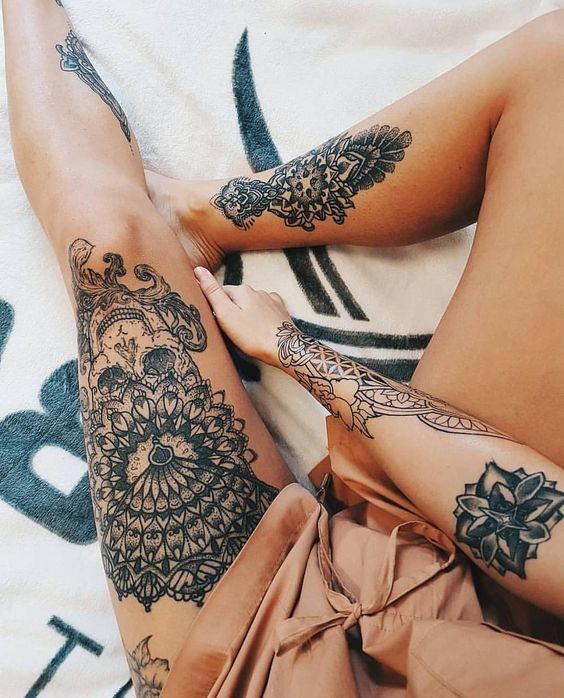 50 top idées de tatouages dentelle 34