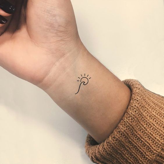 50 top idées de tatouages minimalistes simples 34