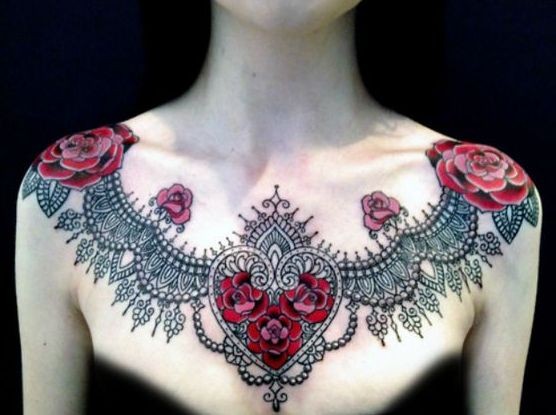 50 top idées de tatouages dentelle 43