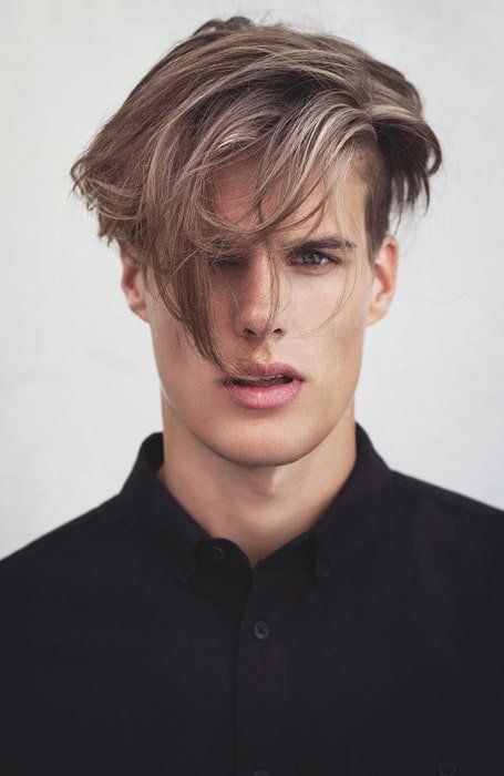 47 top idées de mèches blondes pour homme 13