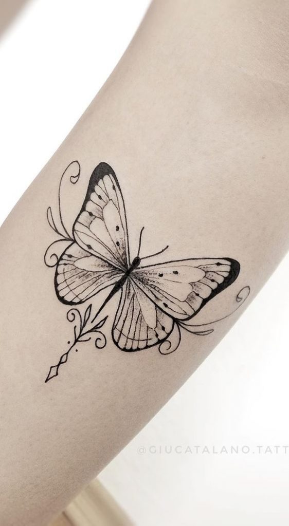 100 top idées de tatouages papillons originaux 67