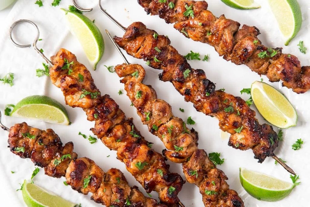 10 Recettes originales de brochettes au poulet 7