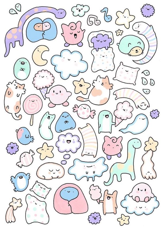 100 idées & tutos dessins kawaii étape par étape 80