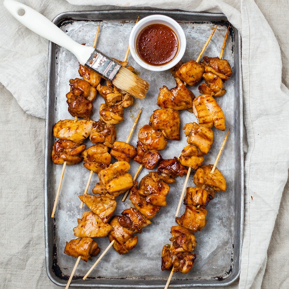 10 Recettes originales de brochettes au poulet 8