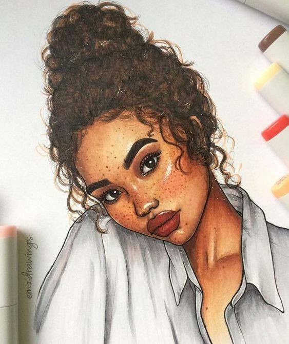 100 top idées de dessins de filles 50