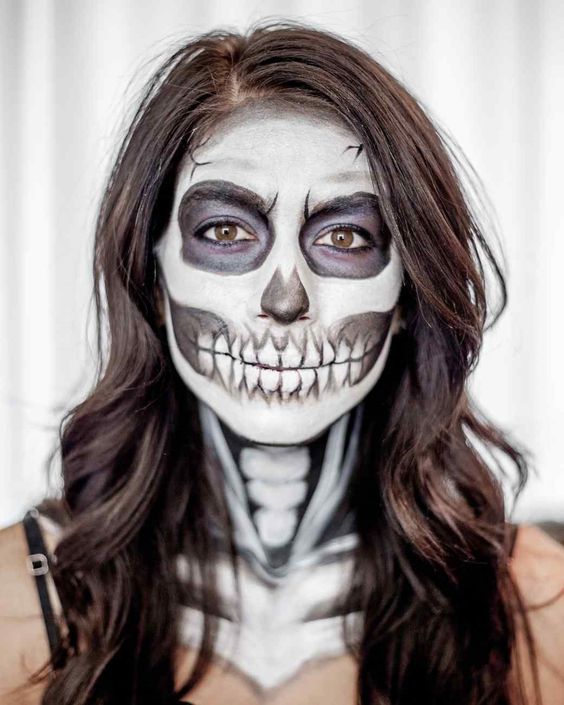 100 maquillages d'halloween faciles pour les enfants 3