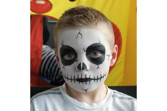 100 maquillages d'halloween faciles pour les enfants 10