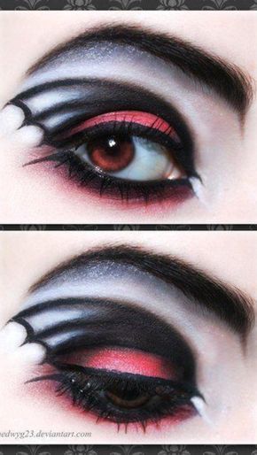 100 maquillages d'halloween faciles pour les enfants 14