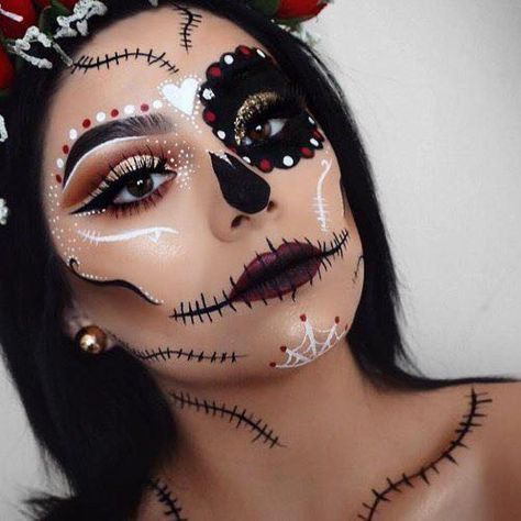 100 maquillages d'halloween faciles pour les enfants 37