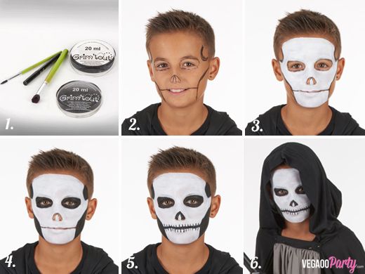 100 maquillages d'halloween faciles pour les enfants 68