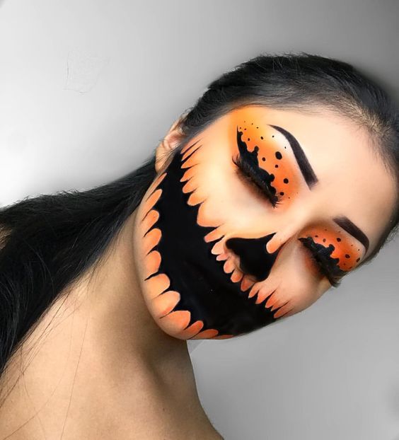 100 maquillages d'halloween faciles pour les enfants 80