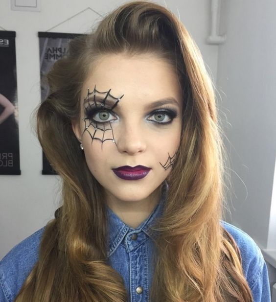 100 maquillages d'halloween faciles pour les enfants 89