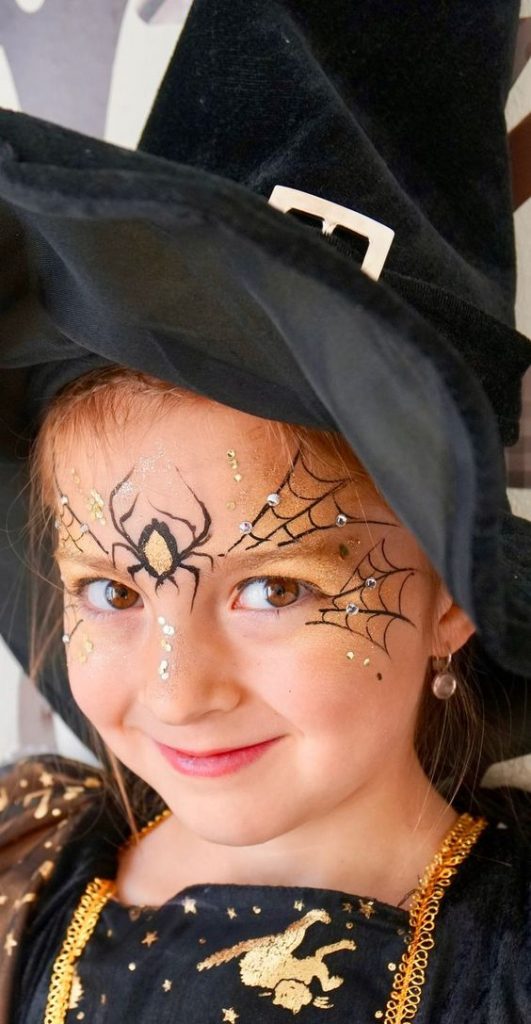 100 maquillages d'halloween faciles pour les enfants 97