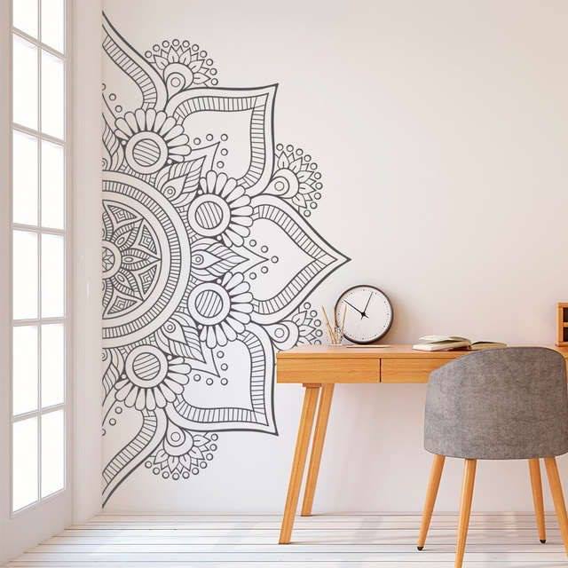 47 décorations murales d'intérieur avec des mandalas 16