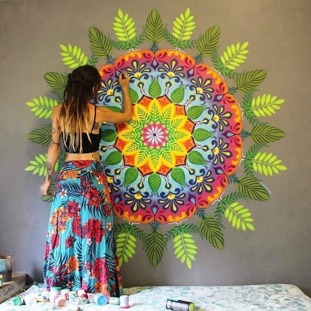 47 décorations murales d'intérieur avec des mandalas 22