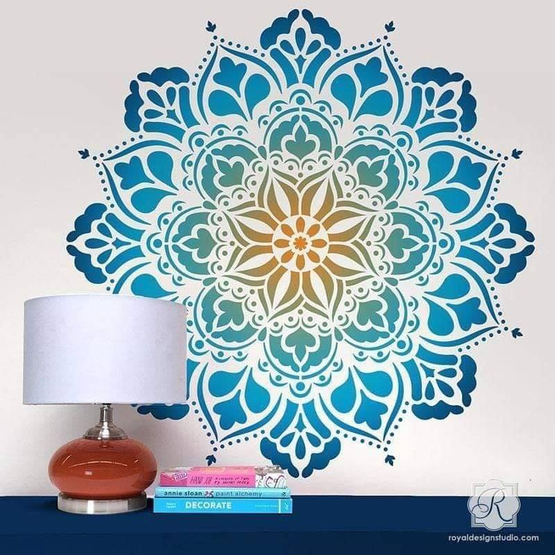 47 décorations murales d'intérieur avec des mandalas 30