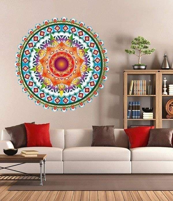 47 décorations murales d'intérieur avec des mandalas 38