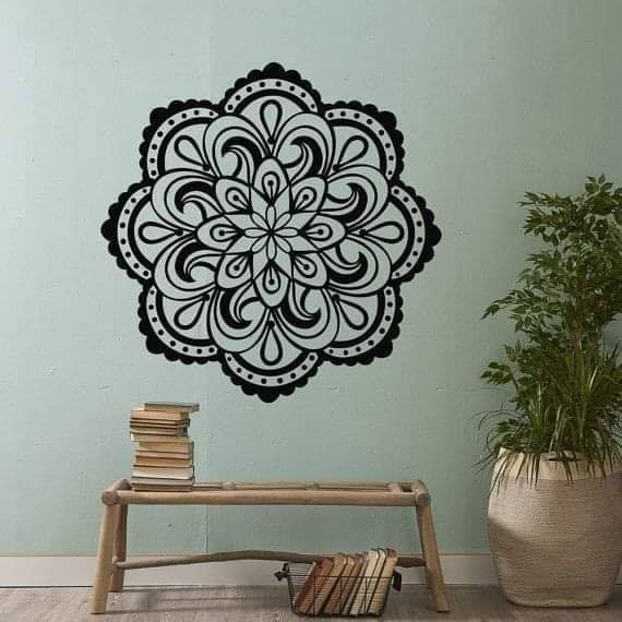 47 décorations murales d'intérieur avec des mandalas 43